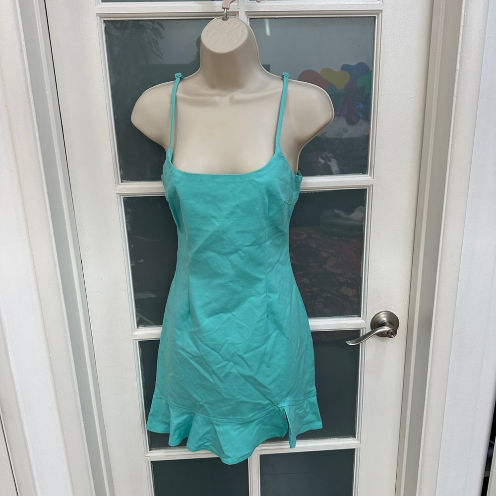 Superdown Aqua Mini Dress